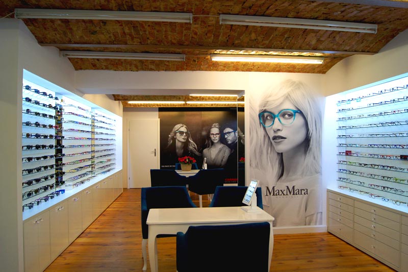 Wnętrze salonu 4eyes