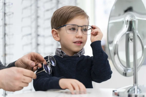 Salon optyczny z okularami dla dzieci, oprawki dla dzieci, okulary korekcyjne dla dzieci