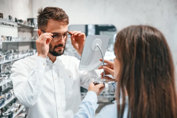 Markowe okulary korekcyjne dla mężczyzn 2024